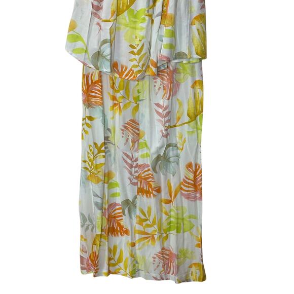 L*Space 2 Piece Pacifica Tunic & Mia Beach Cover-Up Leaf Print Women's Small NWT - Picture 13 of 16